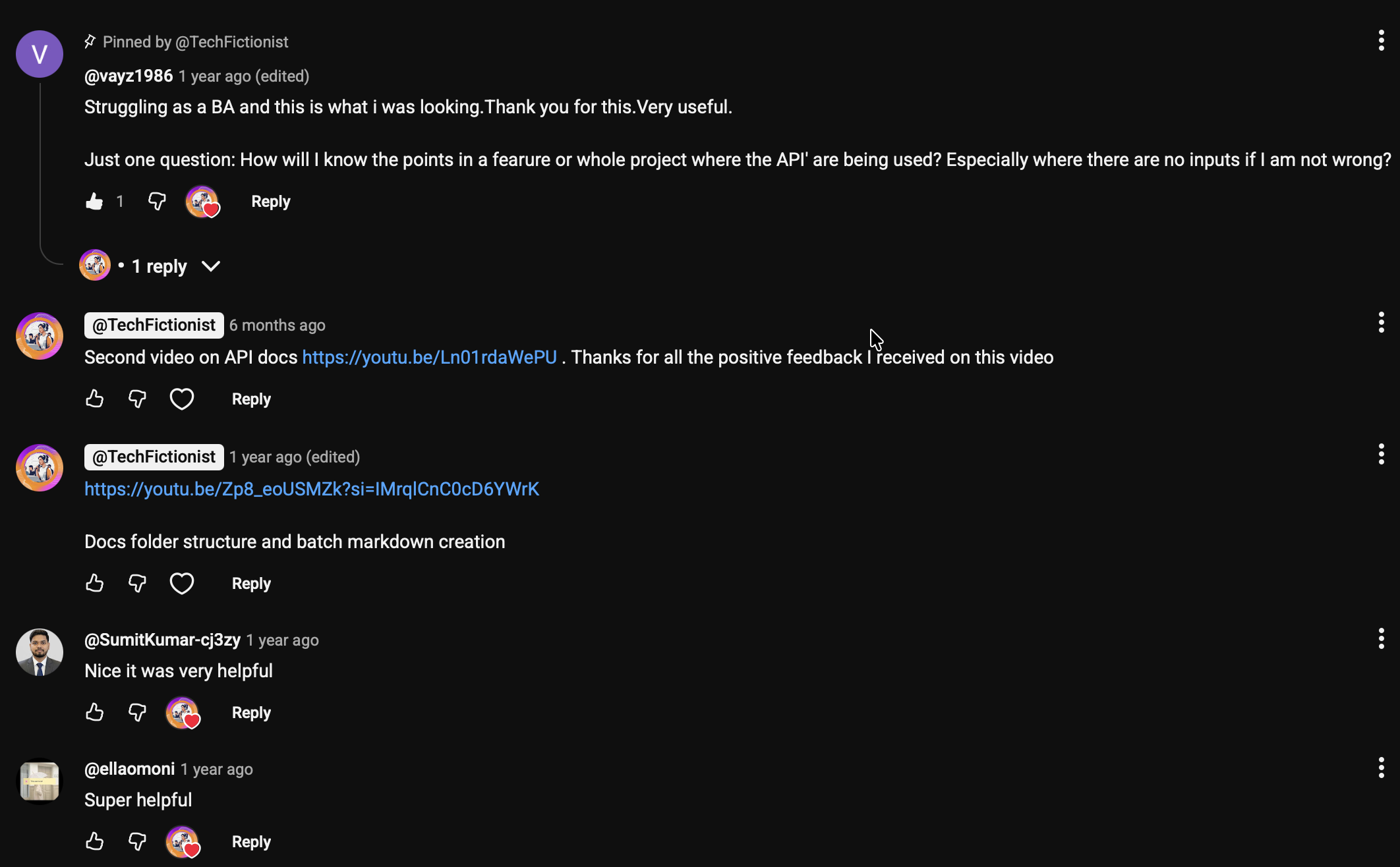 Youtube Comments